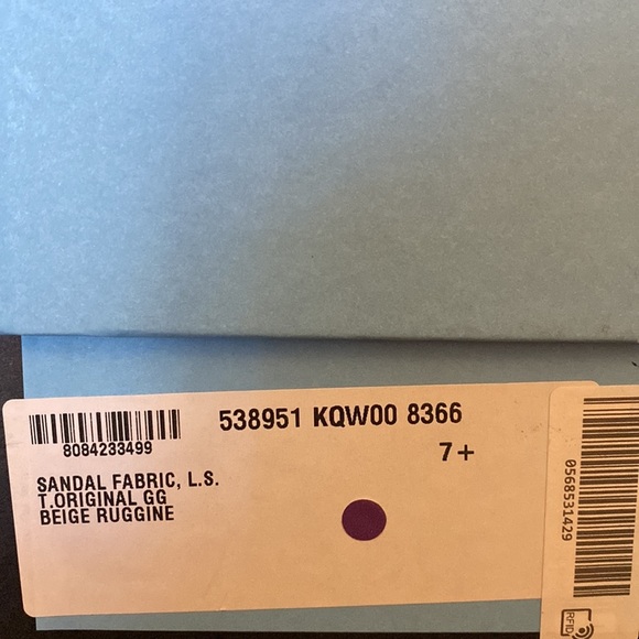 Gucci Original men’s GG supreme patch logo Slipper mules LA Angels™ Patch NWB - Picture 11 of 11